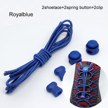 Load image into Gallery viewer, Stretching Lock lace 22 colors a pair Of Locking Shoe Laces Elastic Sneaker Shoelaces Shoestrings Running/Jogging/Triathlon