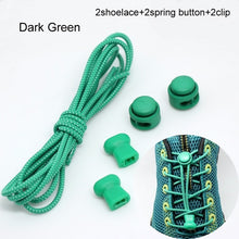 Load image into Gallery viewer, Stretching Lock lace 22 colors a pair Of Locking Shoe Laces Elastic Sneaker Shoelaces Shoestrings Running/Jogging/Triathlon