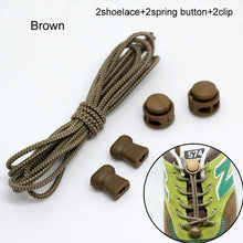 Load image into Gallery viewer, Stretching Lock lace 22 colors a pair Of Locking Shoe Laces Elastic Sneaker Shoelaces Shoestrings Running/Jogging/Triathlon