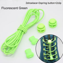 Load image into Gallery viewer, Stretching Lock lace 22 colors a pair Of Locking Shoe Laces Elastic Sneaker Shoelaces Shoestrings Running/Jogging/Triathlon