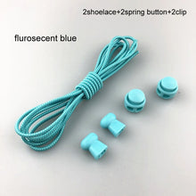 Load image into Gallery viewer, Stretching Lock lace 22 colors a pair Of Locking Shoe Laces Elastic Sneaker Shoelaces Shoestrings Running/Jogging/Triathlon